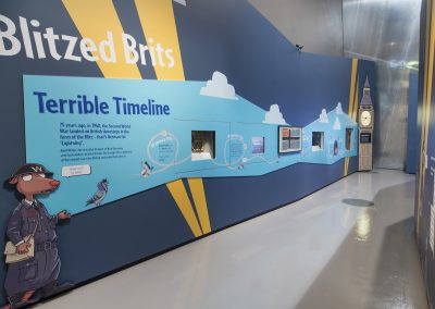 BLITZED BRITAIN Examples of Exhibition stands Portfolio