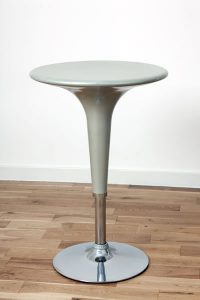 Silver Plastic Table