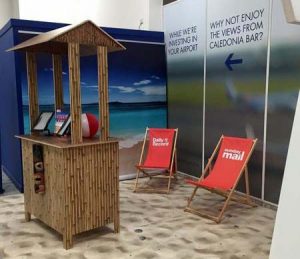 daily record deck chairs and beach hut