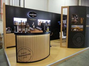 glengoyne whisky modular exhibition