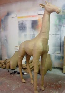 glenmorangie giraffe before painting