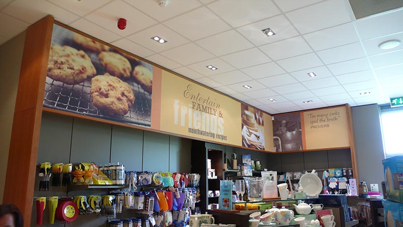 a shop display for gifts to help you cook