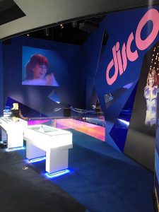 exhibition for the pop group ABBA